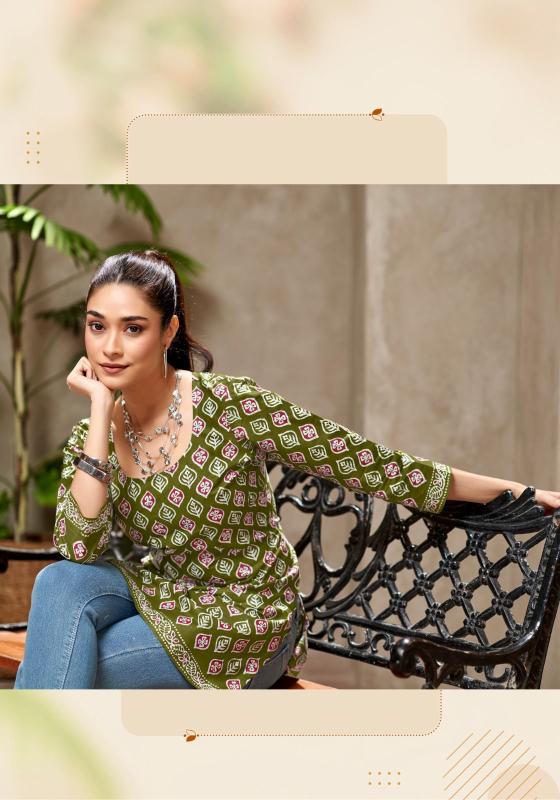 Miss world khushi vol-3 short top kurti wholesale catalog